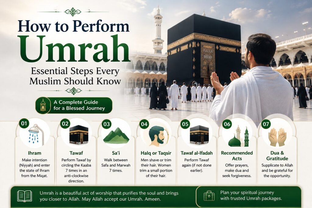 ow to Perform Umrah Essential Steps Every Muslim Should Know